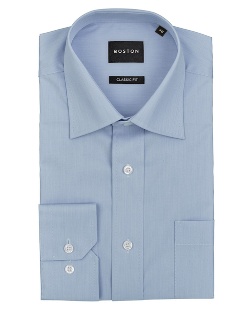 Brooke Business 5WT Blue Shirt