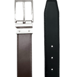 Brown Black Reversible Belt