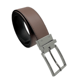Tan Black Reversible Belt
