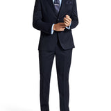 Lazio 112 Navy Wool Stretch Suit Jacket