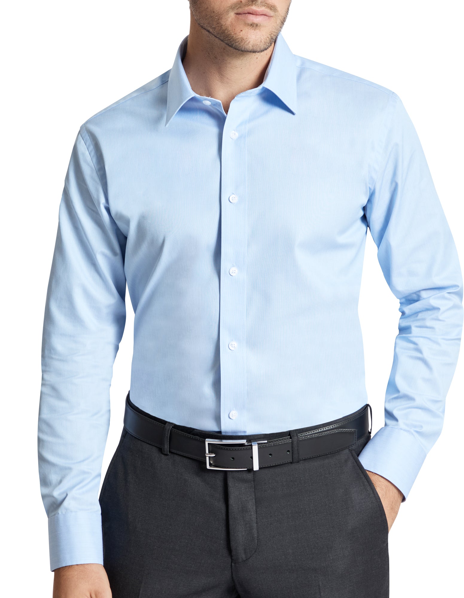Liberty Business 5WT Blue Easycare Shirt