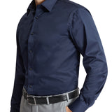 Liberty Business 5WT Navy Easycare Shirt