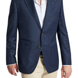 Prague 103 Navy Australian Merino Wool Sports Jacket