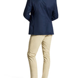 Prague 103 Navy Australian Merino Wool Sports Jacket