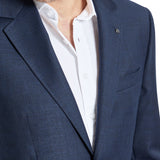 Prague 103 Navy Australian Merino Wool Sports Jacket