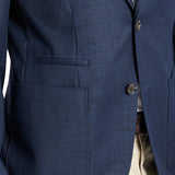 Prague 103 Navy Australian Merino Wool Sports Jacket