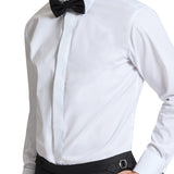 French Fly 5WT White Easycare Dinner Shirt