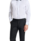 French Fly 5WT White Easycare Dinner Shirt