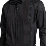 Frill 5WT Black Easycare Dinner Shirt