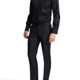 Frill 5WT Black Easycare Dinner Shirt
