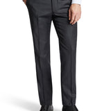Edward 106 Charcoal Australian Merino Wool Suit Trouser