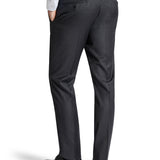 Edward 106 Charcoal Australian Merino Wool Suit Trouser