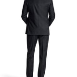 Edward 106 Black Australian Merino Wool Suit Trouser