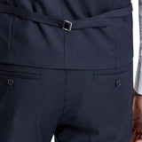 York 5ZS Navy Comfort Stretch Waistcoat