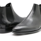 Madrid Black Leather Boot