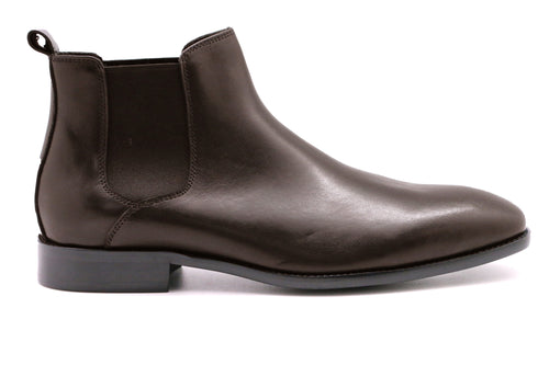 Madrid Brown Leather Boot