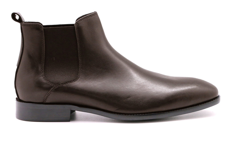 Madrid Brown Leather Boot