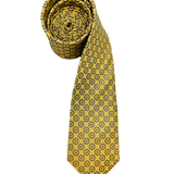 Lexington Gold Medallion Silk Tie