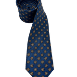 Crosby Blue Rosette Silk Tie