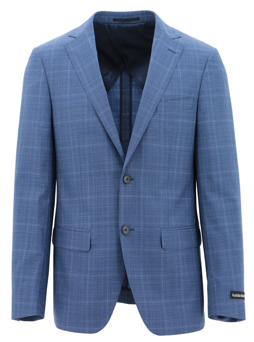 Amalfi Edward Blue Checked Suit