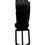 Brown Cross Woven Belt