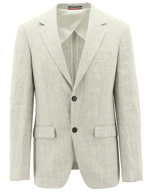 Lazio Sand Linen Sports Jacket