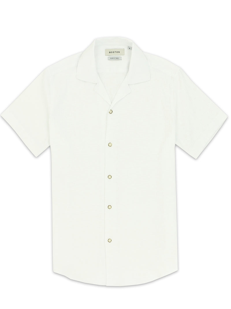 James White Casual Shirt