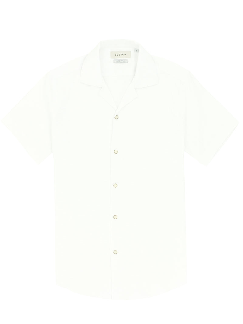 James White Casual Shirt