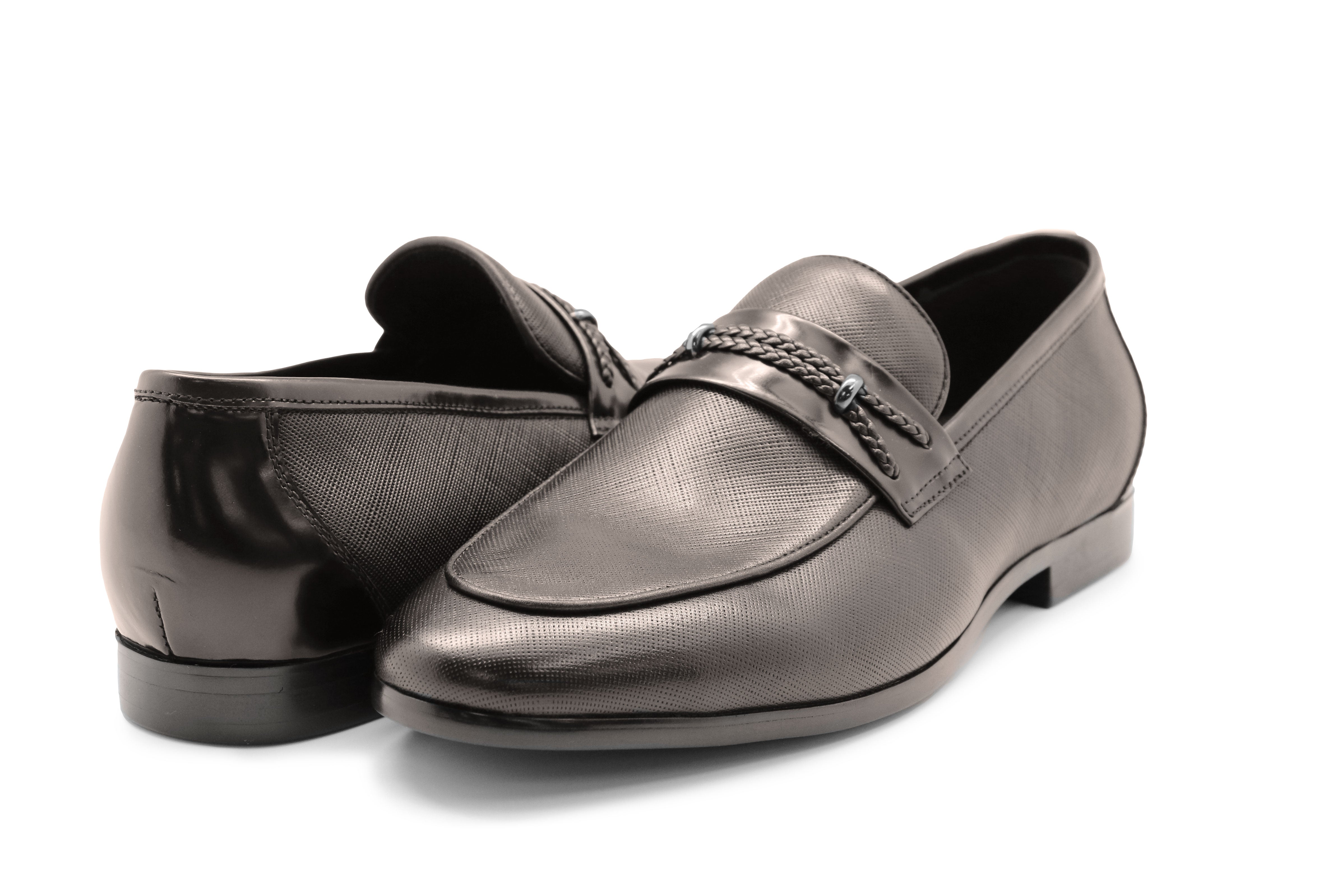 Brillar Brown Leather Loafer