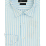 Liberty Casual Blue Striped Summer Shirt