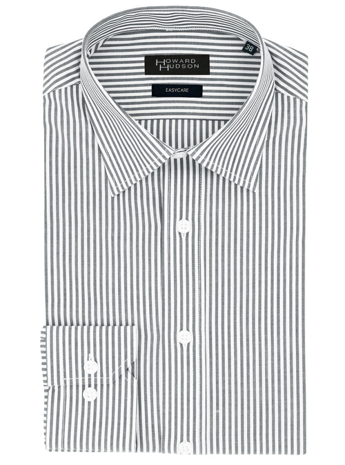 Liberty Business Grey Striped Shirt