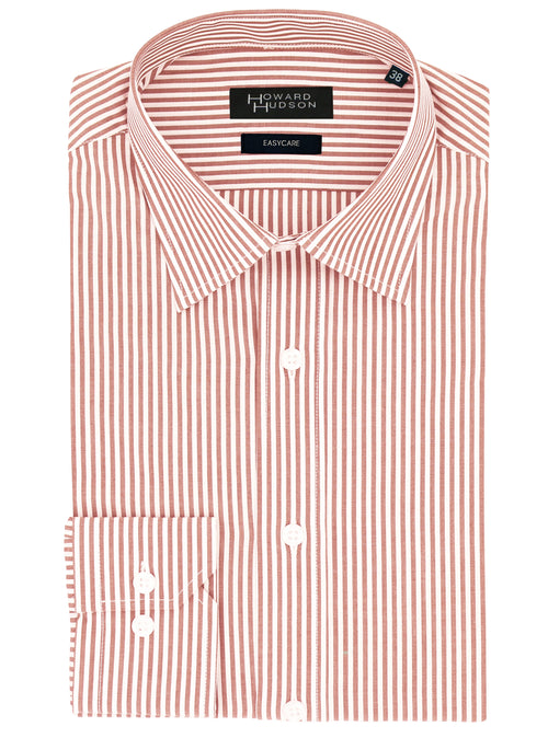 Liberty Business Orange Striped Shirt