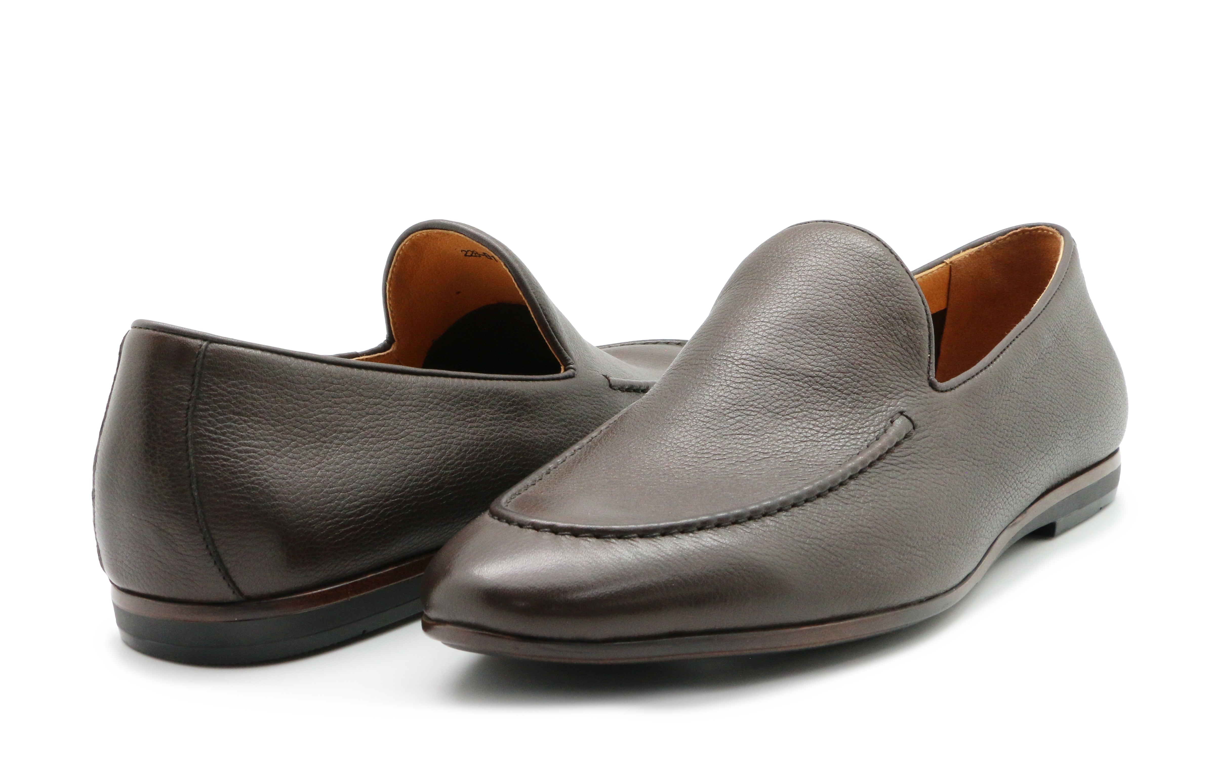 Algarve Brown Leather Loafer
