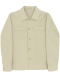 Chase Sand Linen Cotton Shacket