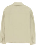 Chase Sand Linen Cotton Shacket