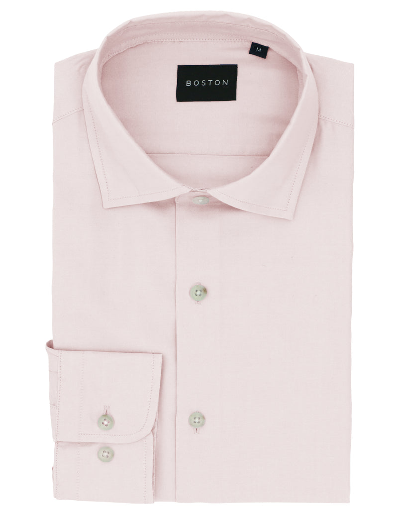 Jacque Pink Cotton Casual Shirt