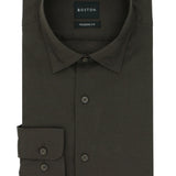 Jacque Brown Cotton Linen Casual Shirt