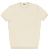Eden Sand Cotton Knit Tee