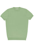 Eden Green Cotton Knit Tee