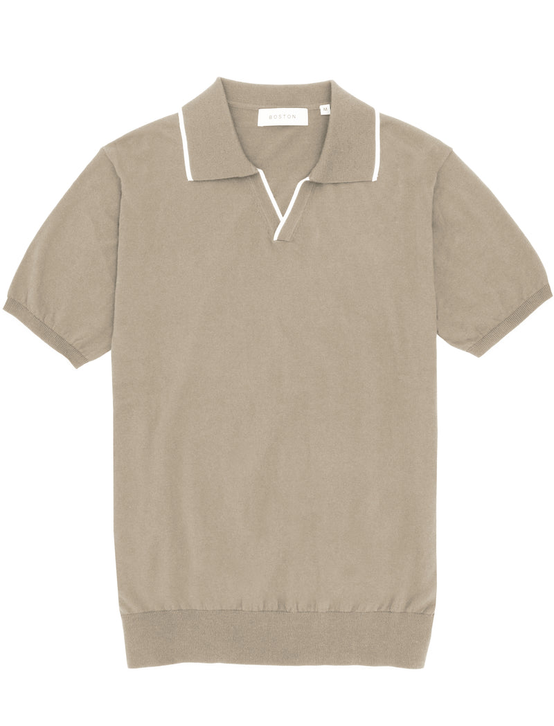 Tip Sand Cotton Polo