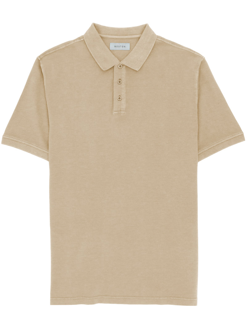 Sand Cotton Polo