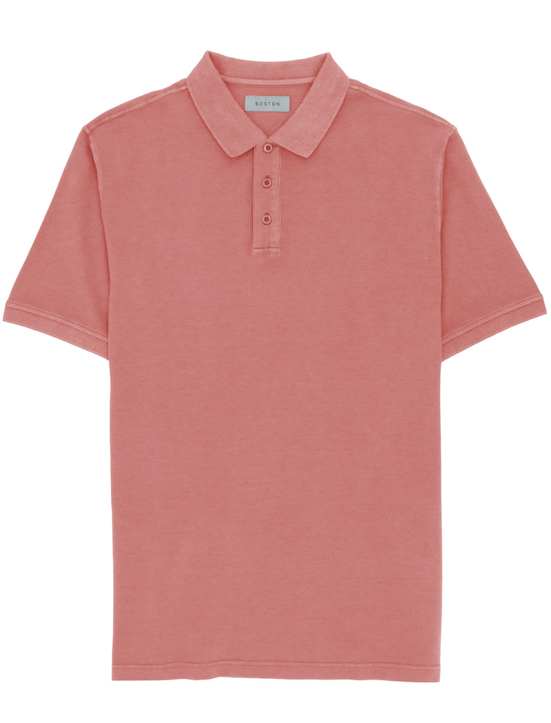 Pink Cotton Polo
