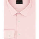 Liberty Pink Microcheck Cotton Business Shirt