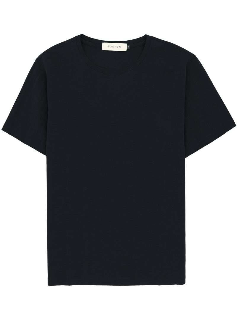 Black Cotton Blend T-Shirt