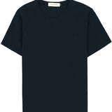 Navy Cotton Blend T-Shirt