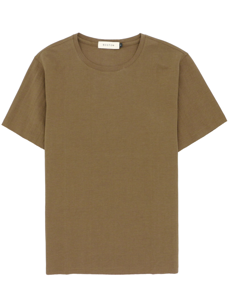 Coffee Cotton Blend T-Shirt