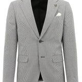 Forli Monochrome Houndstooth Comfort Stretch Sports Jacket