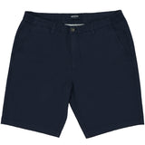 Bravo Navy Cotton Stretch Chino Shorts