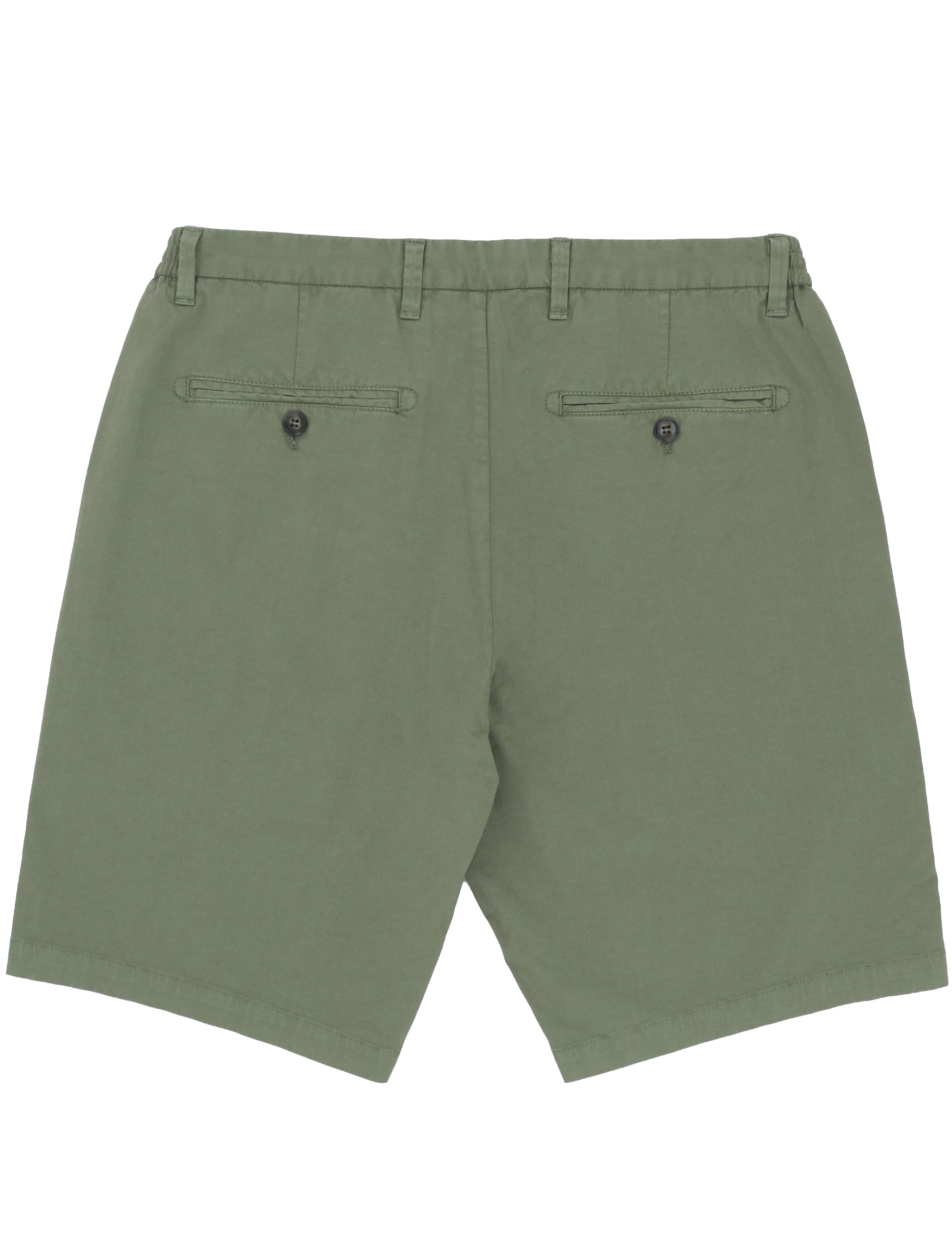 Bravo Olive Cotton Stretch Chino Shorts