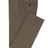 Blake Brown Wool Linen Blend Trouser